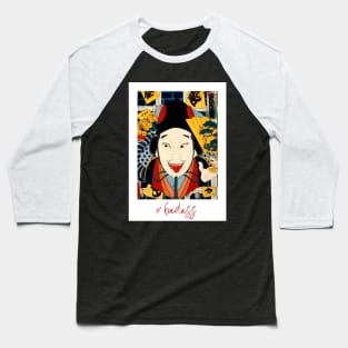 Funny samurai selfie polaroid Baseball T-Shirt